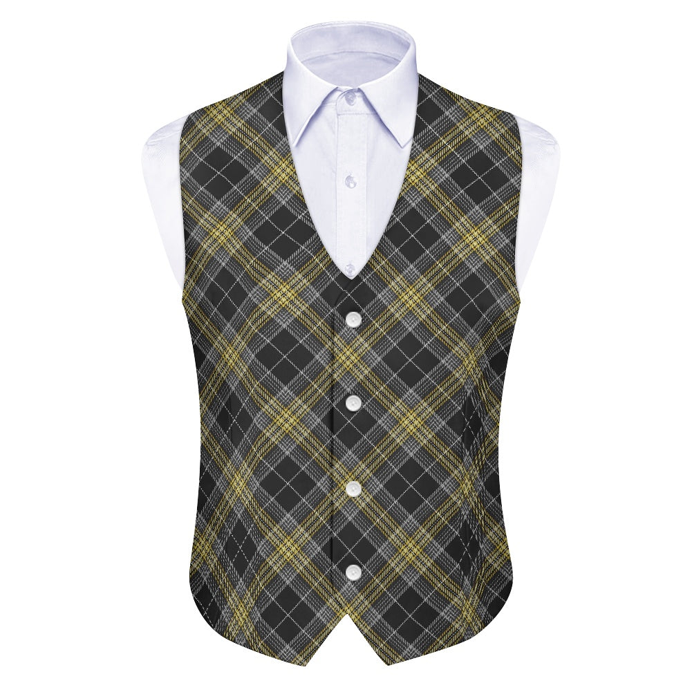 Cornish Pascoe Tartan Suit vest jacket