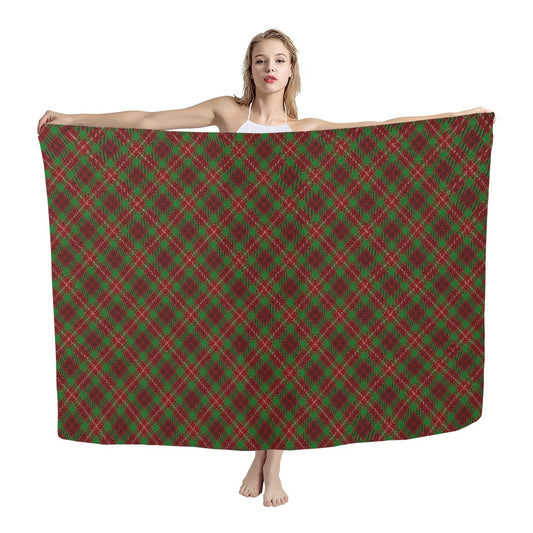 Clan Ainslie Tartan Bias Chiffon Scarf