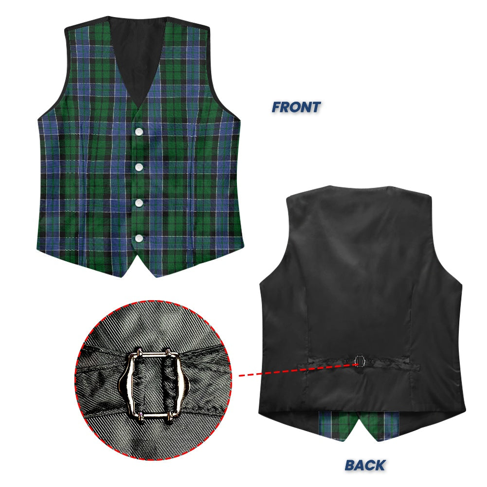 Clan Graham of Montrose Tartan Suit vest jacket