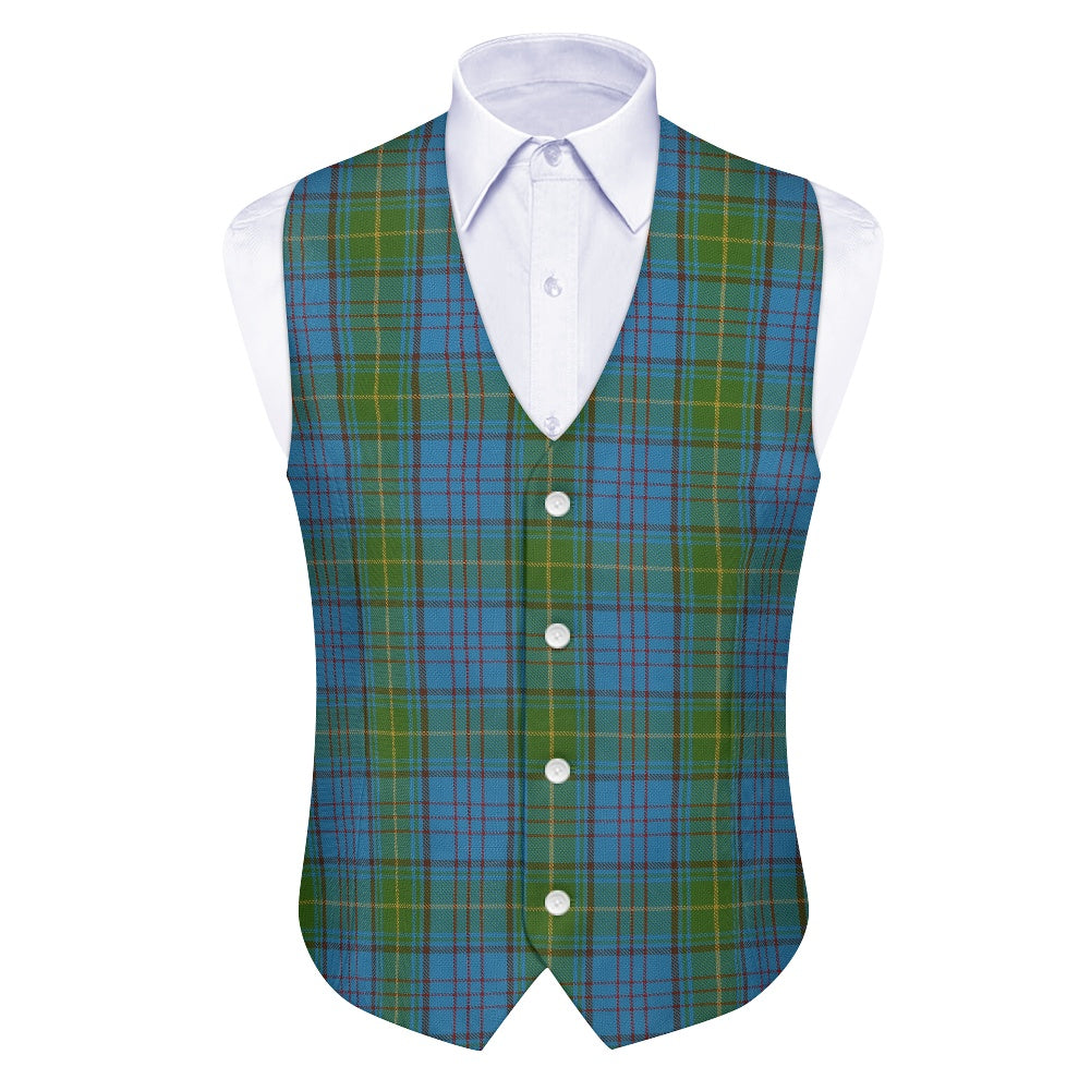 Irish County Donegal Tartan Waistcoat