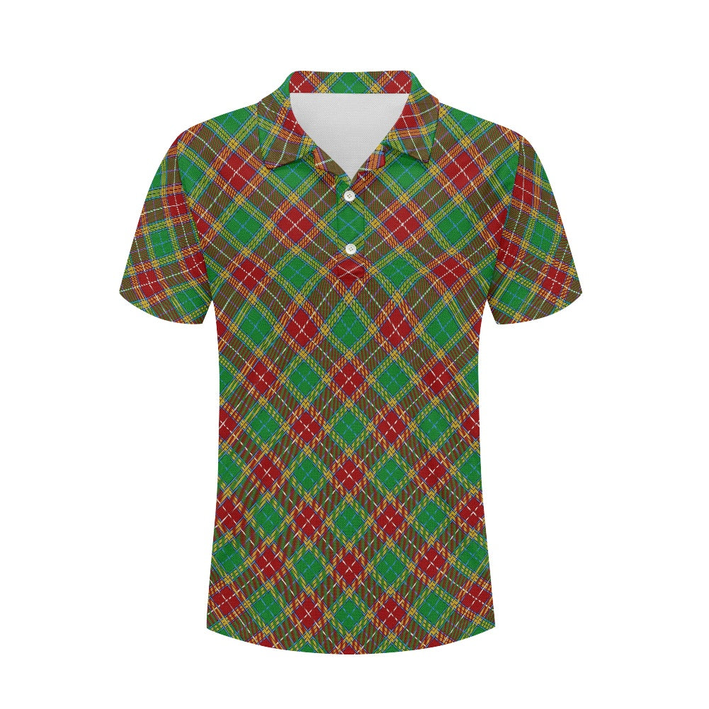 Clan Baxter Tartan Polo Shirt
