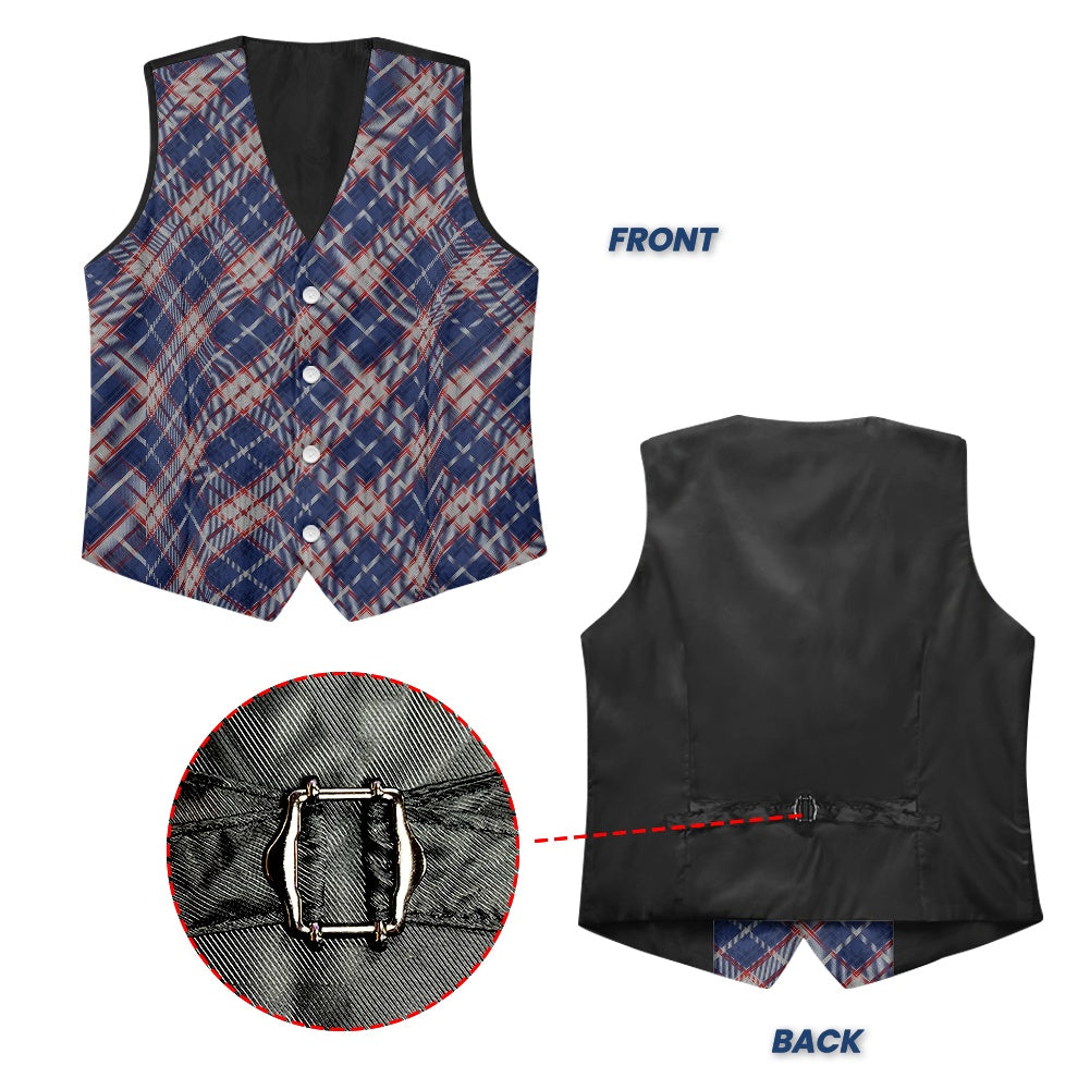 US State - Florida Tartan Suit vest jacket