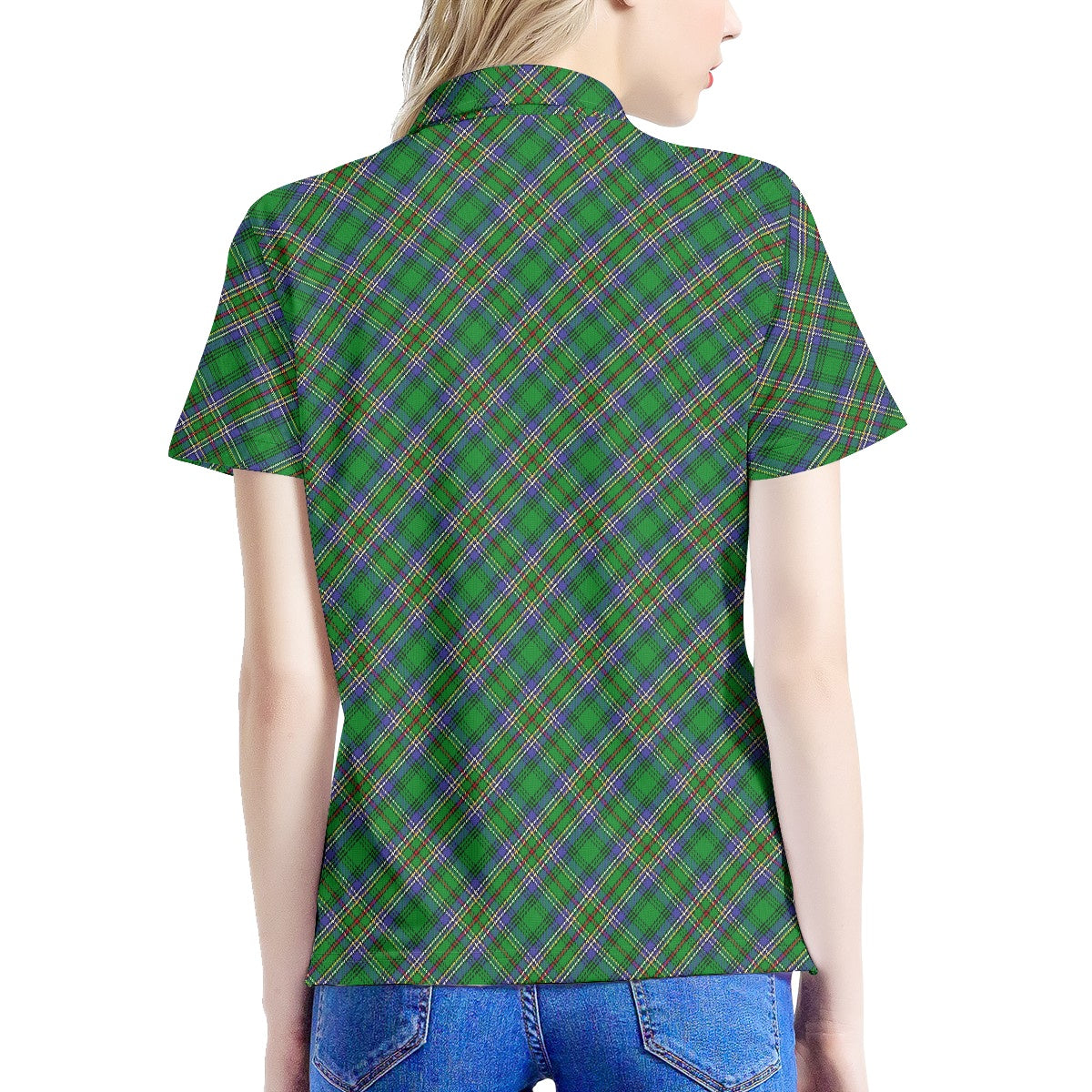 Clan Cockburn Tartan Women's Polo Shirt