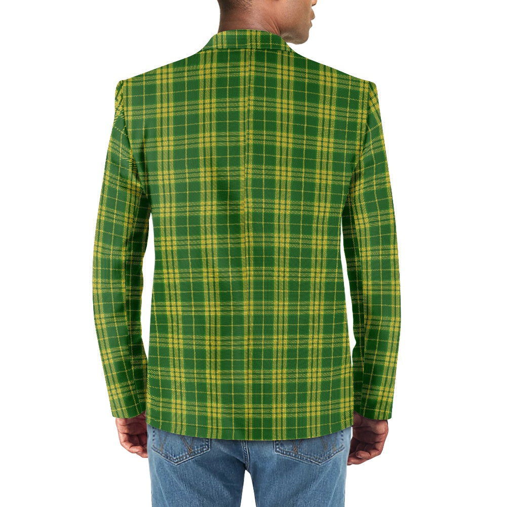 North Dakota Tartan Men's casual blazer