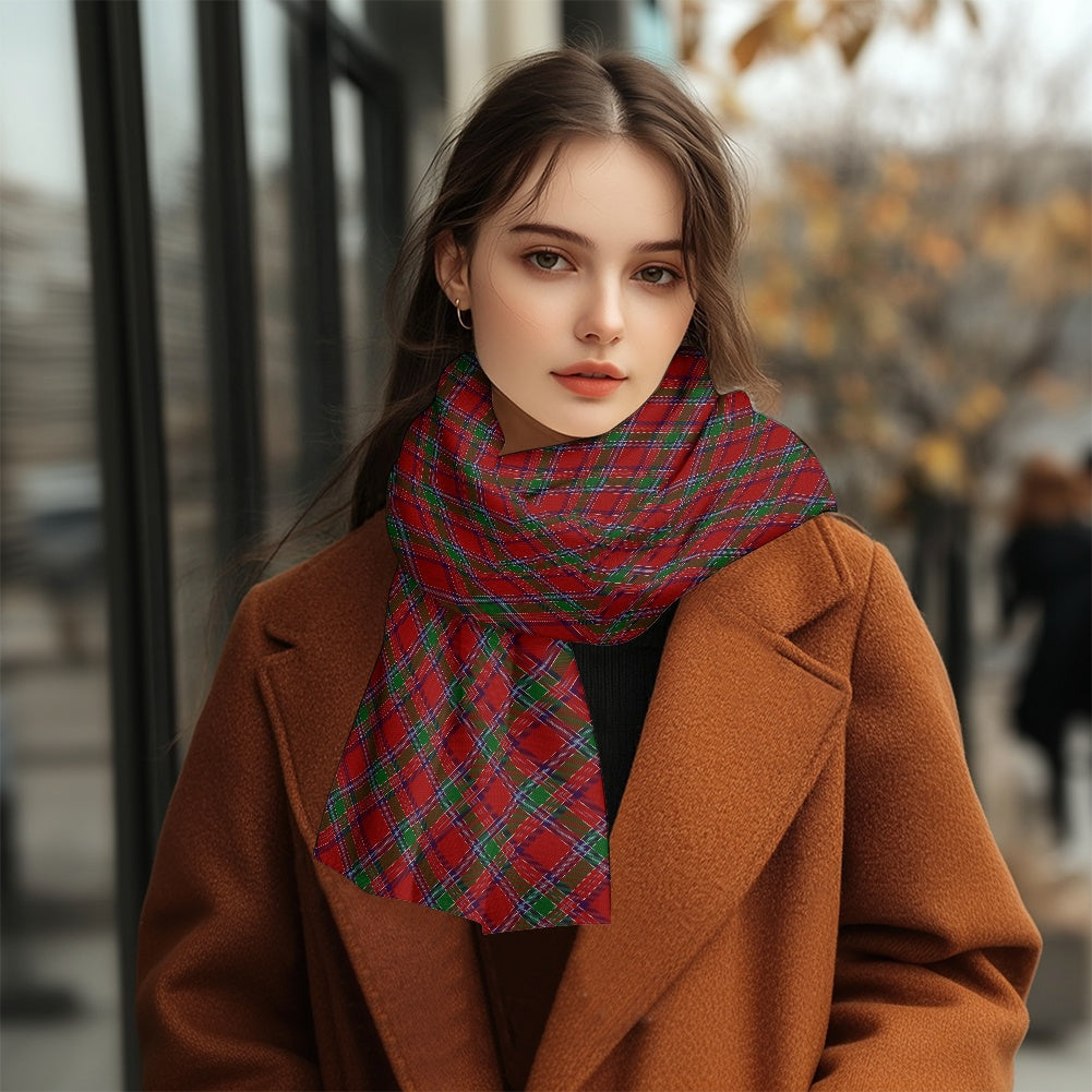 Clan Birrell Tartan Fluffy scarf
