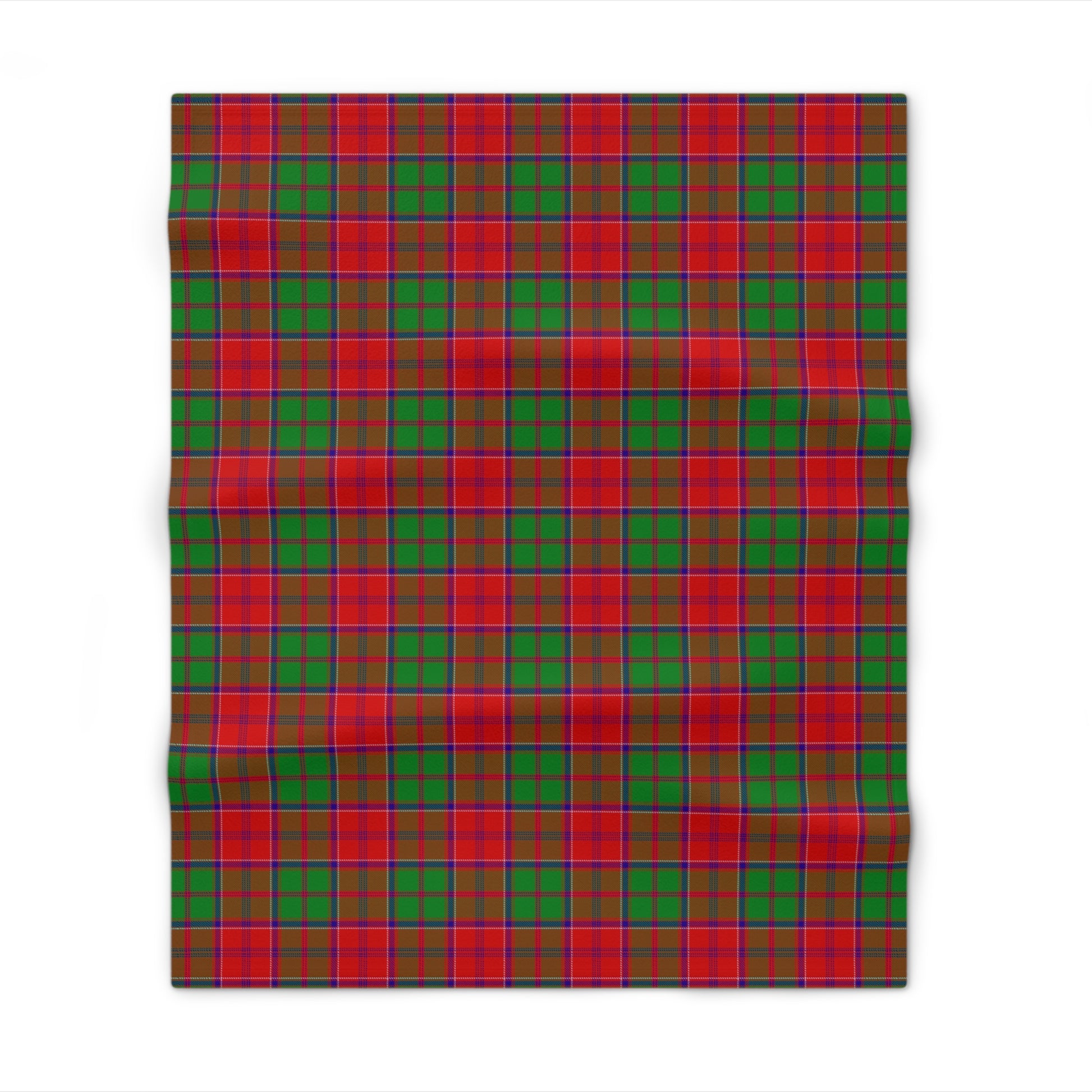 Clan Heron Tartan Throw Blanket