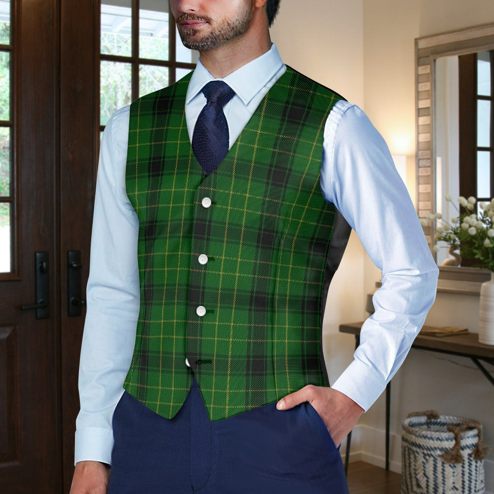 Clan MacArthur Tartan Suit vest jacket