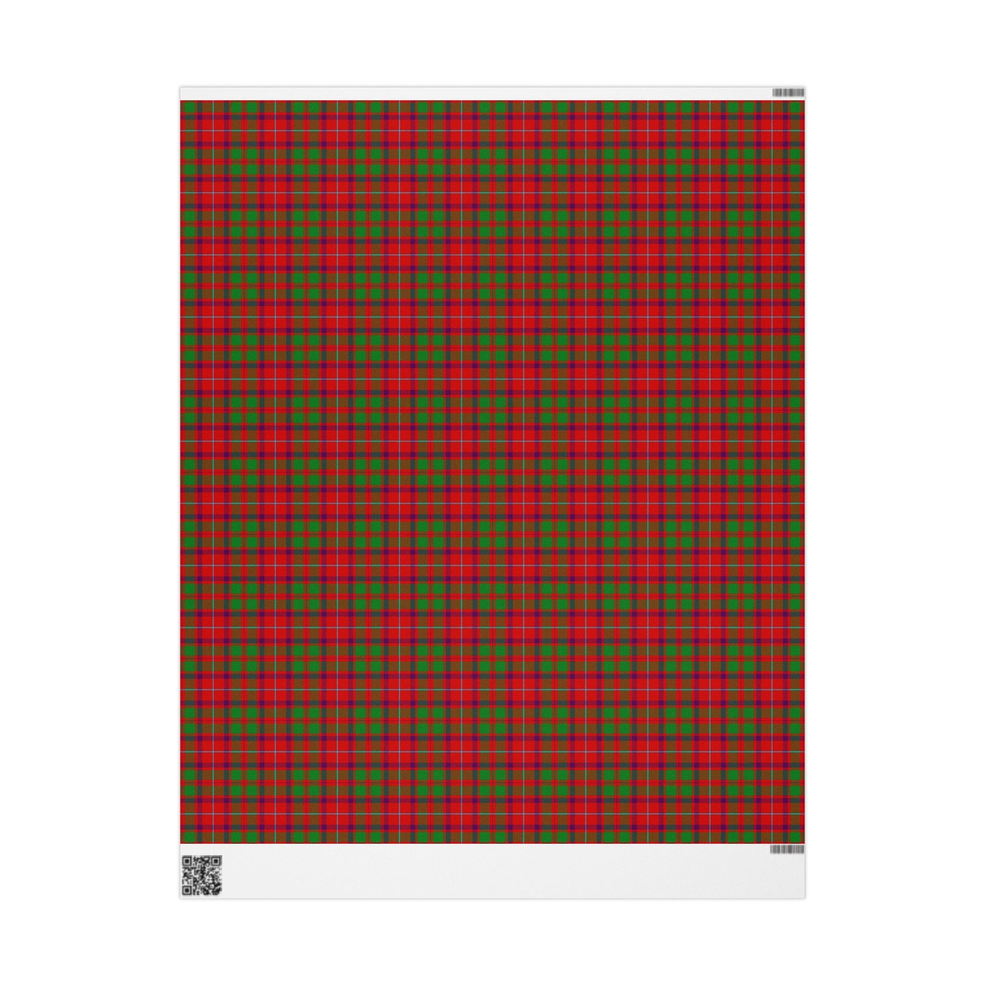 Clan Shaw Tartan Wrapping Papers