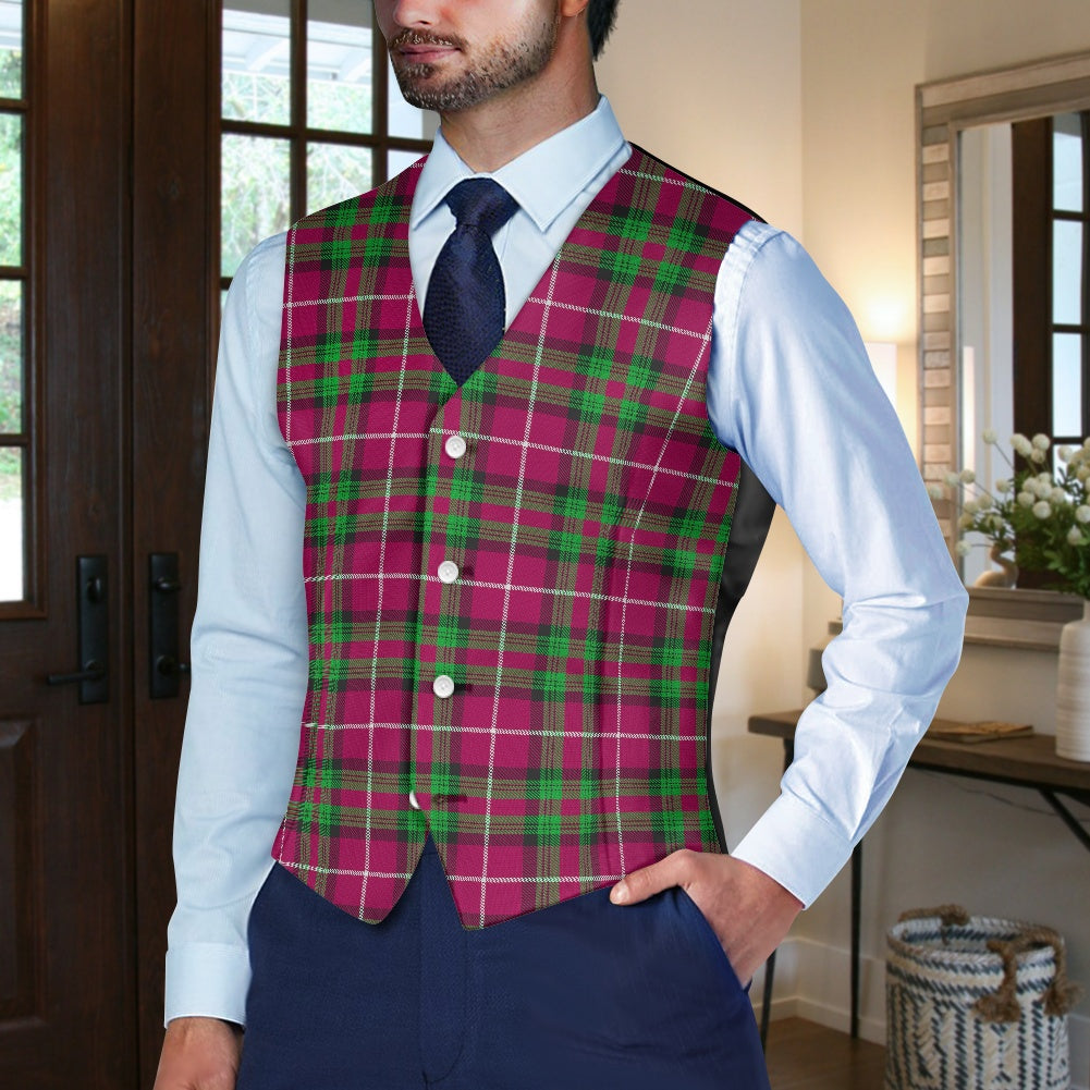 Clan Stewart of Bute Tartan Waistcoat