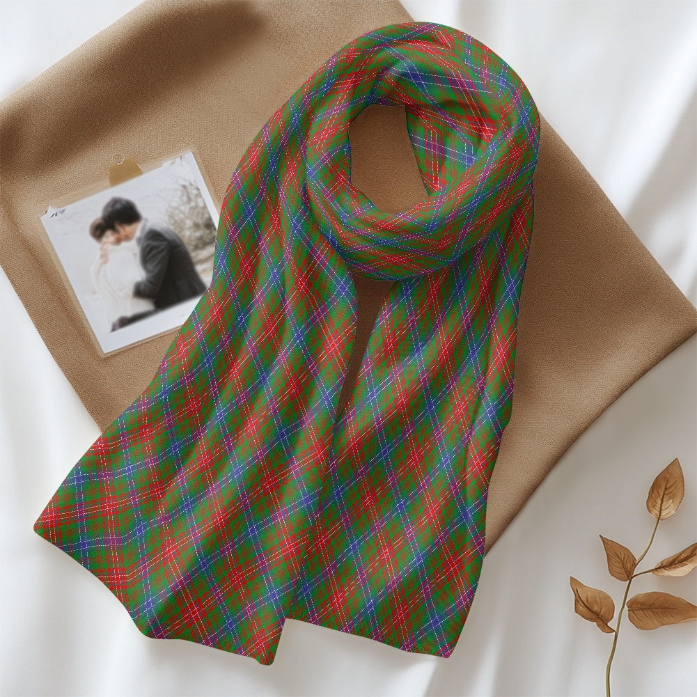 Clan Wilson Tartan Fluffy scarf
