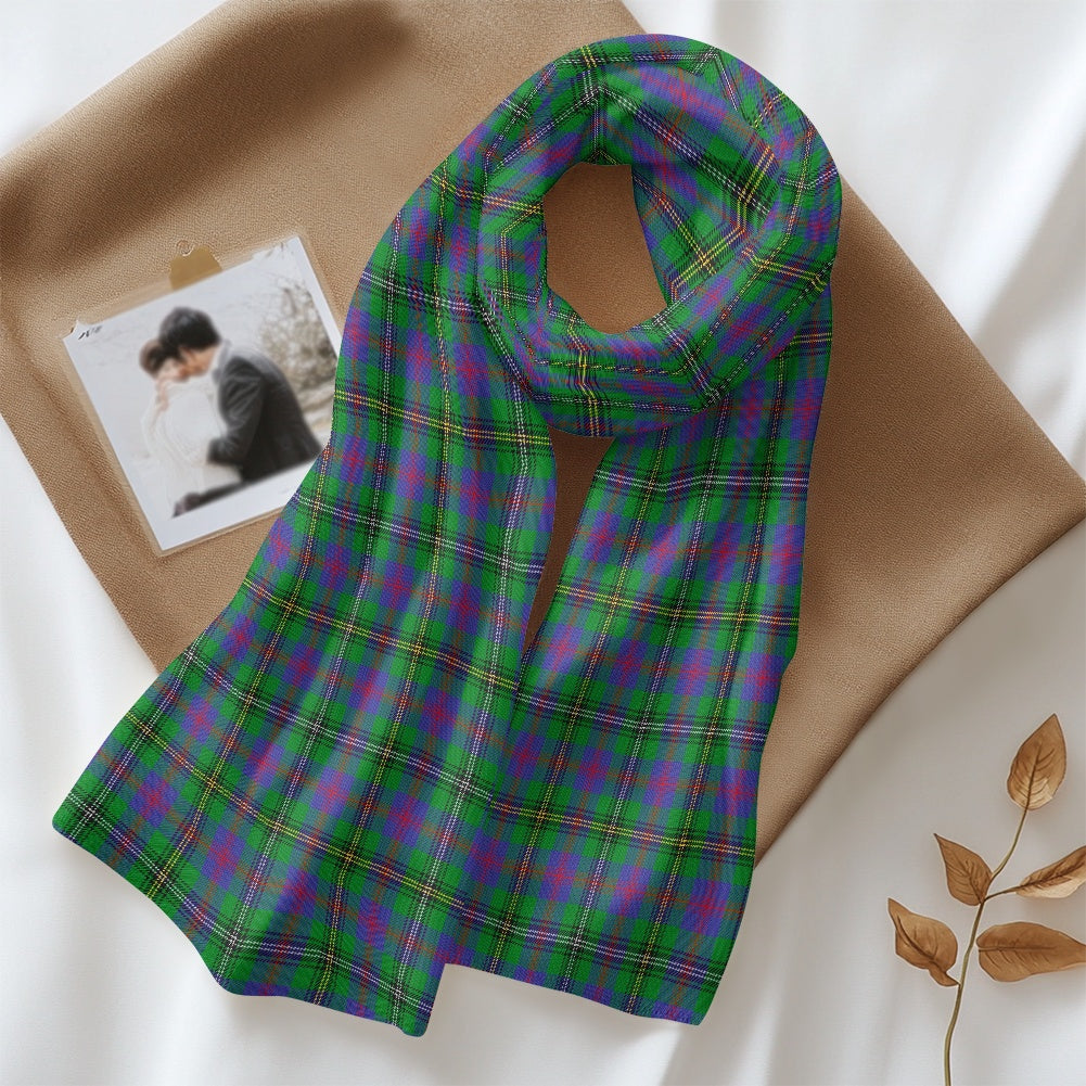 Clan Wood Tartan Fluffy scarf