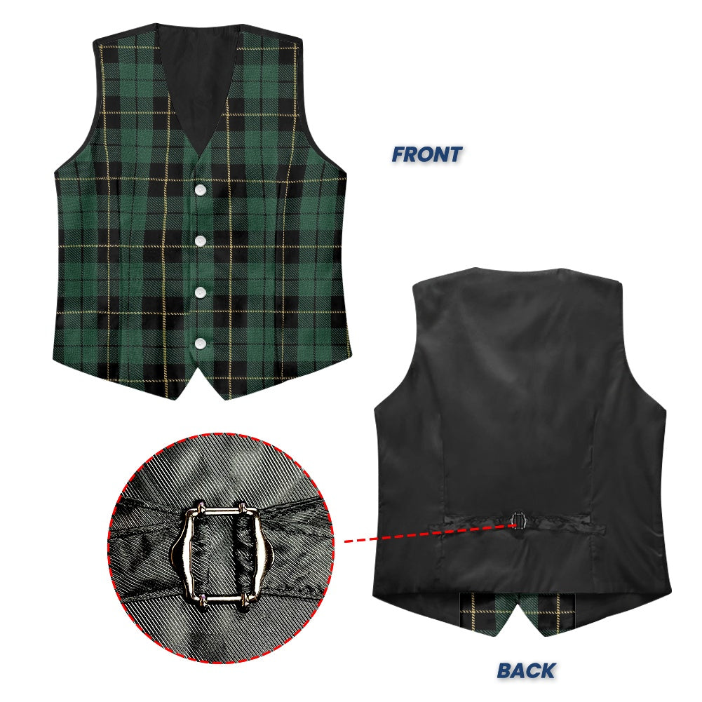 Clan Wallace Hunting Ancient Tartan Suit vest jacket