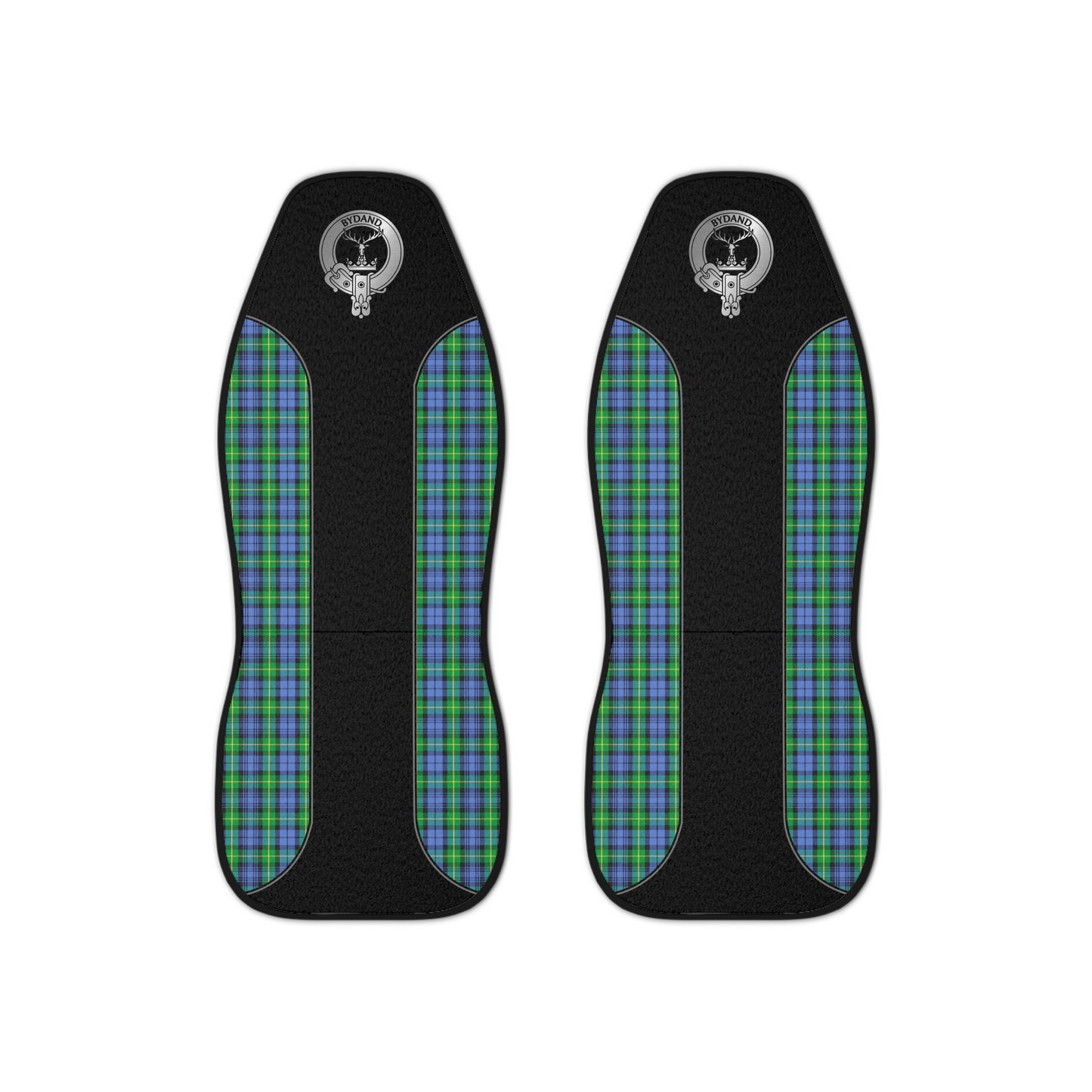 Clan Gordon Crest & Tartan Car Seat Covers