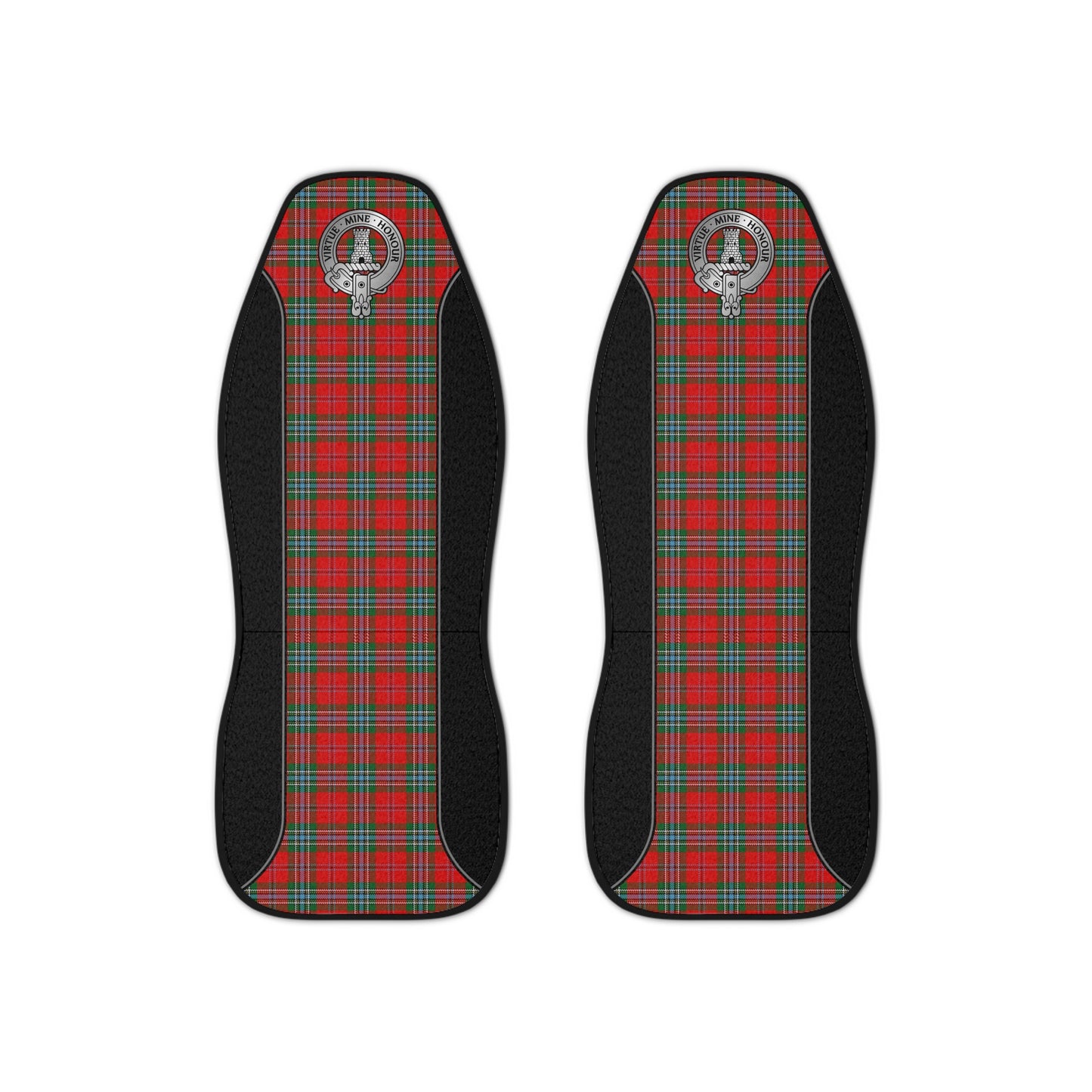 Clan MacLean Crest & Tartan Car Seat Covers