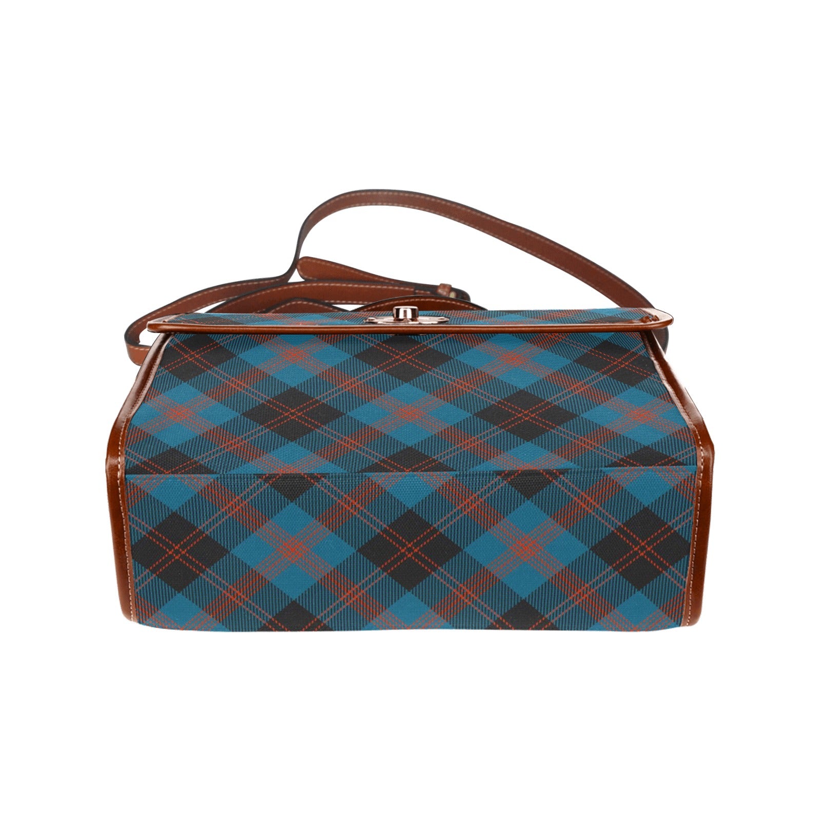 Clan Angus Ancient Tartan Waterproof Canvas Handbag