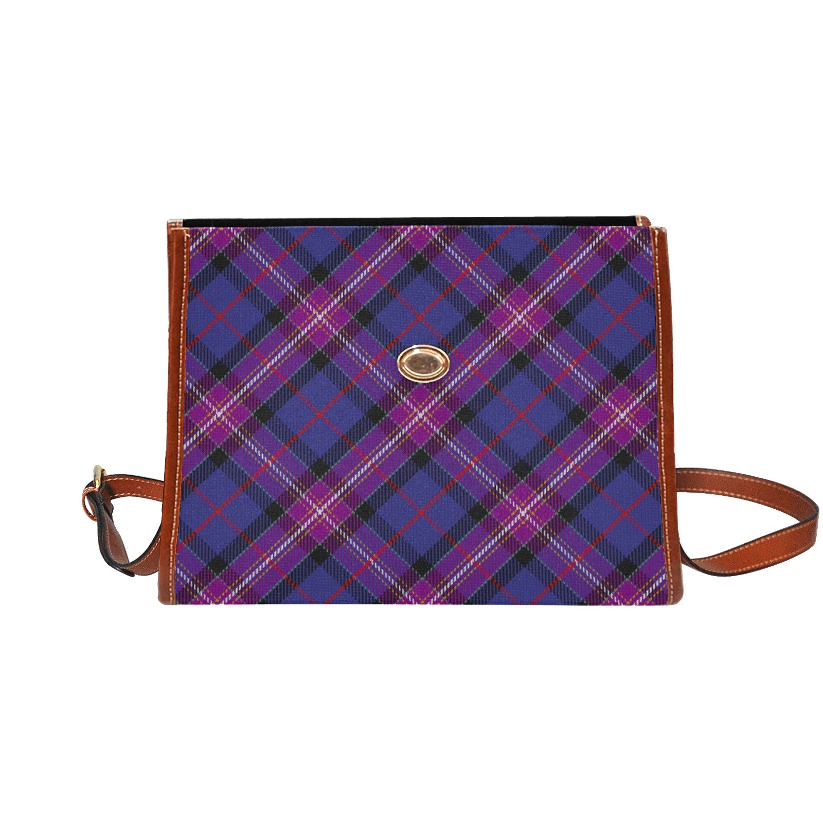 Freemason's Universal Tartan Waterproof Canvas Handbag