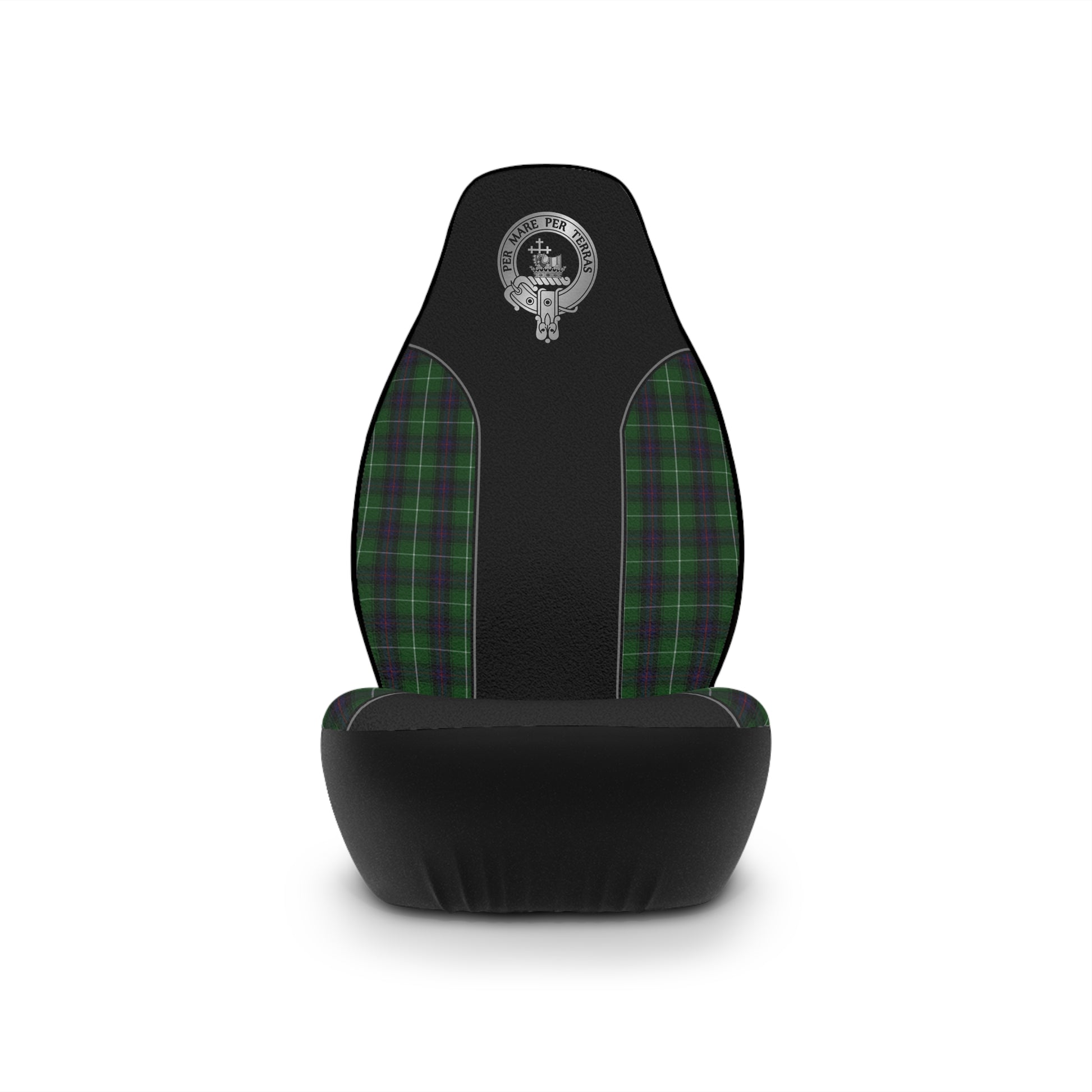 Clan MacDonald Crest & Tartan Car Seat Covers