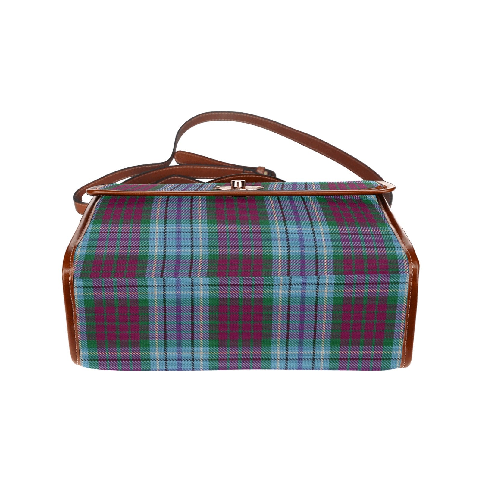 Dun Broch Tartan Waterproof Canvas Handbag