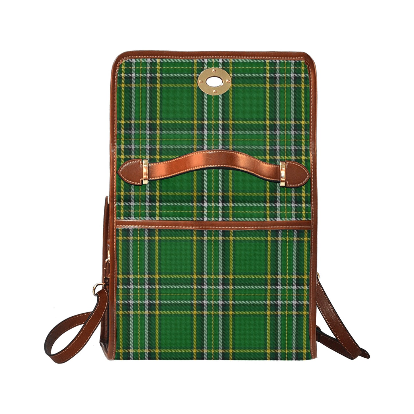 Irish National Tartan Canvas Handbag