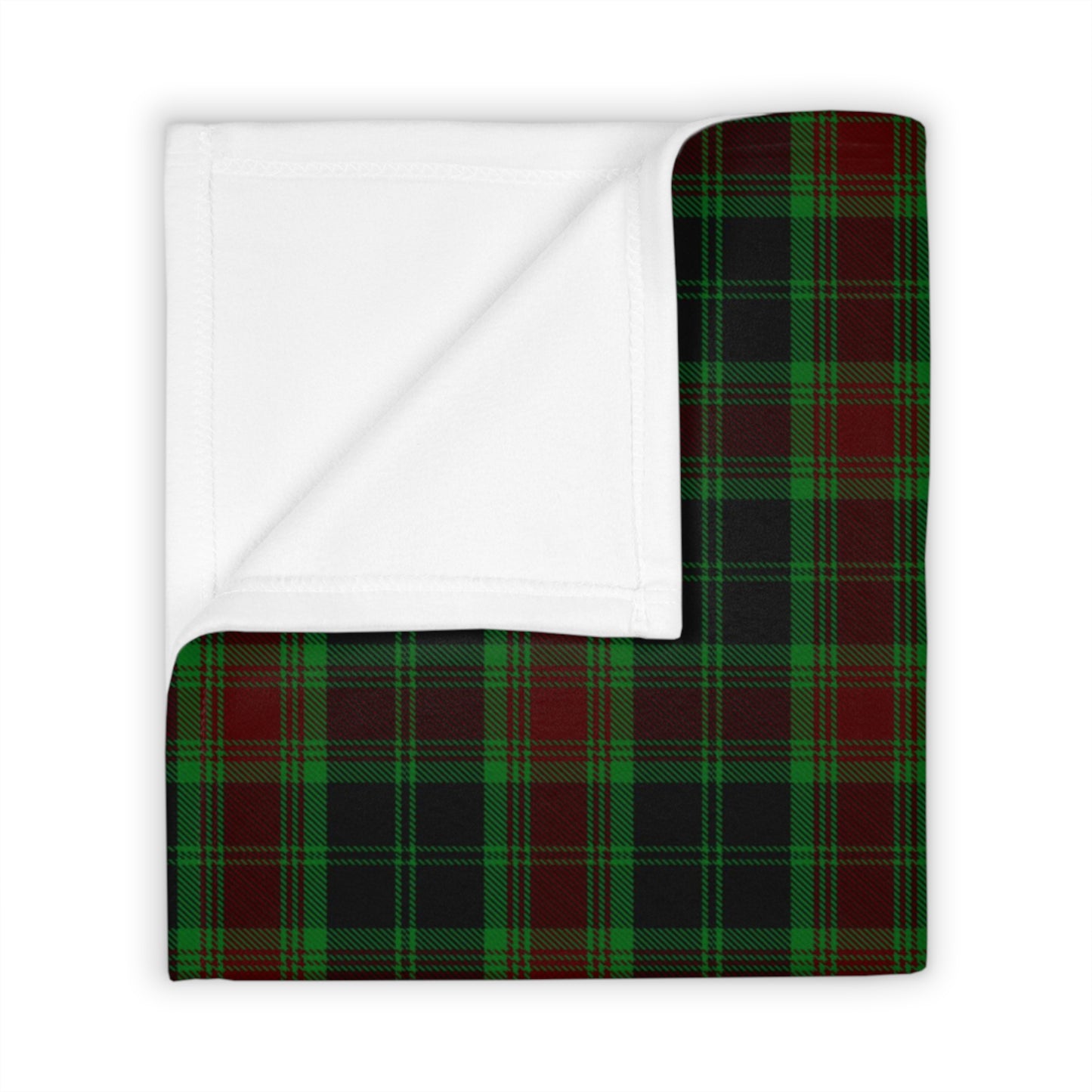 Irish County Carlow Tartan Throw Blanket