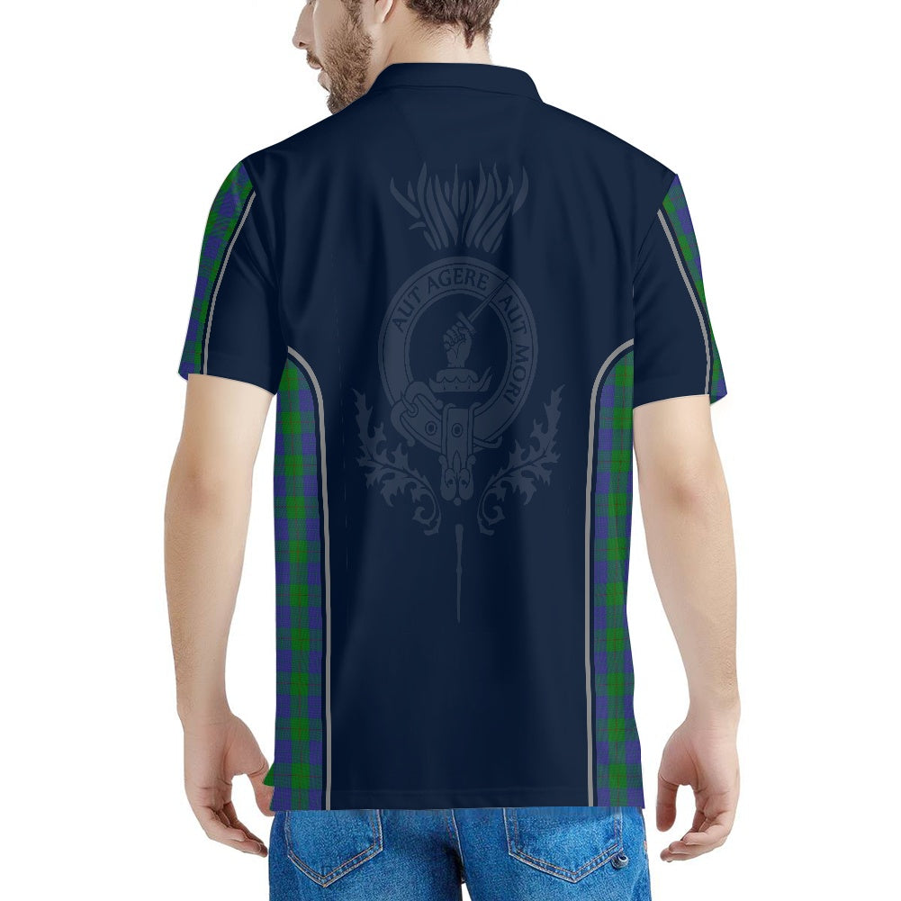 Clan Barclay Crest & Tartan Polo
