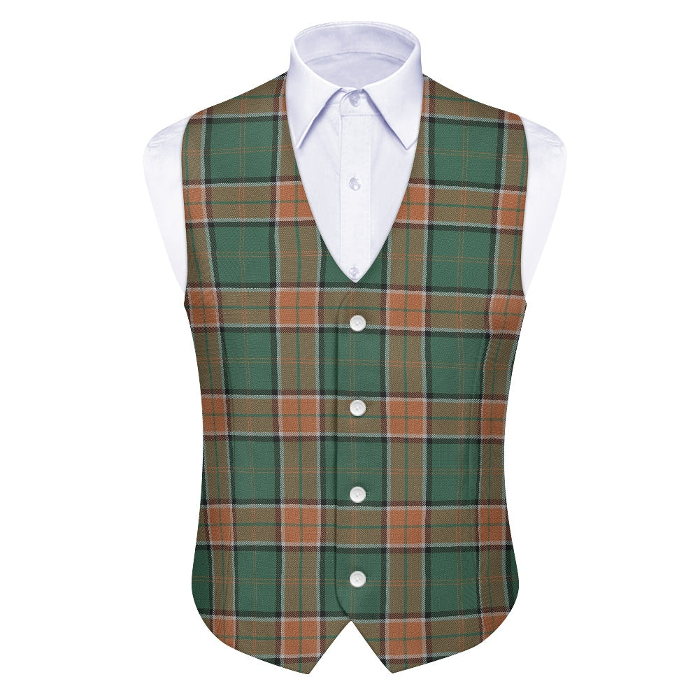 Clan Pollock Tartan Waistcoat