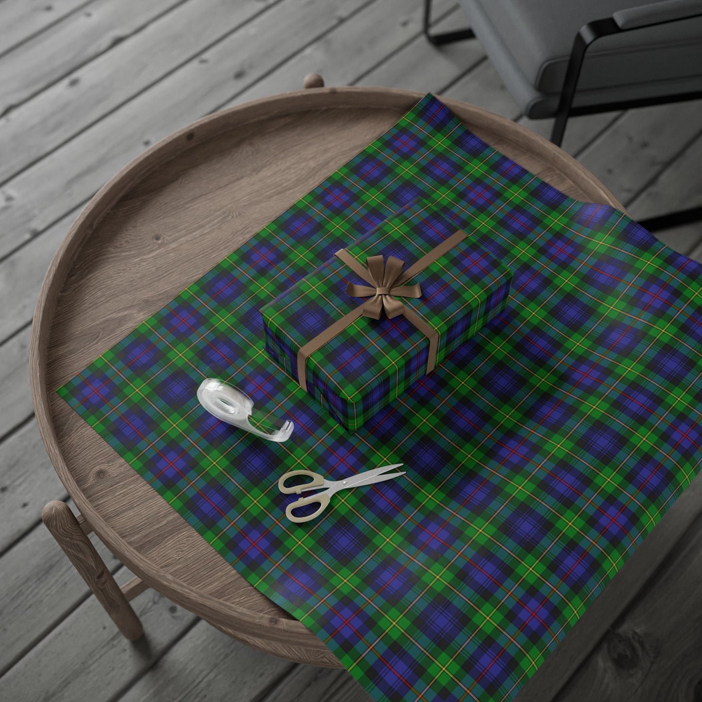 Clan Baillie Tartan Wrapping Papers