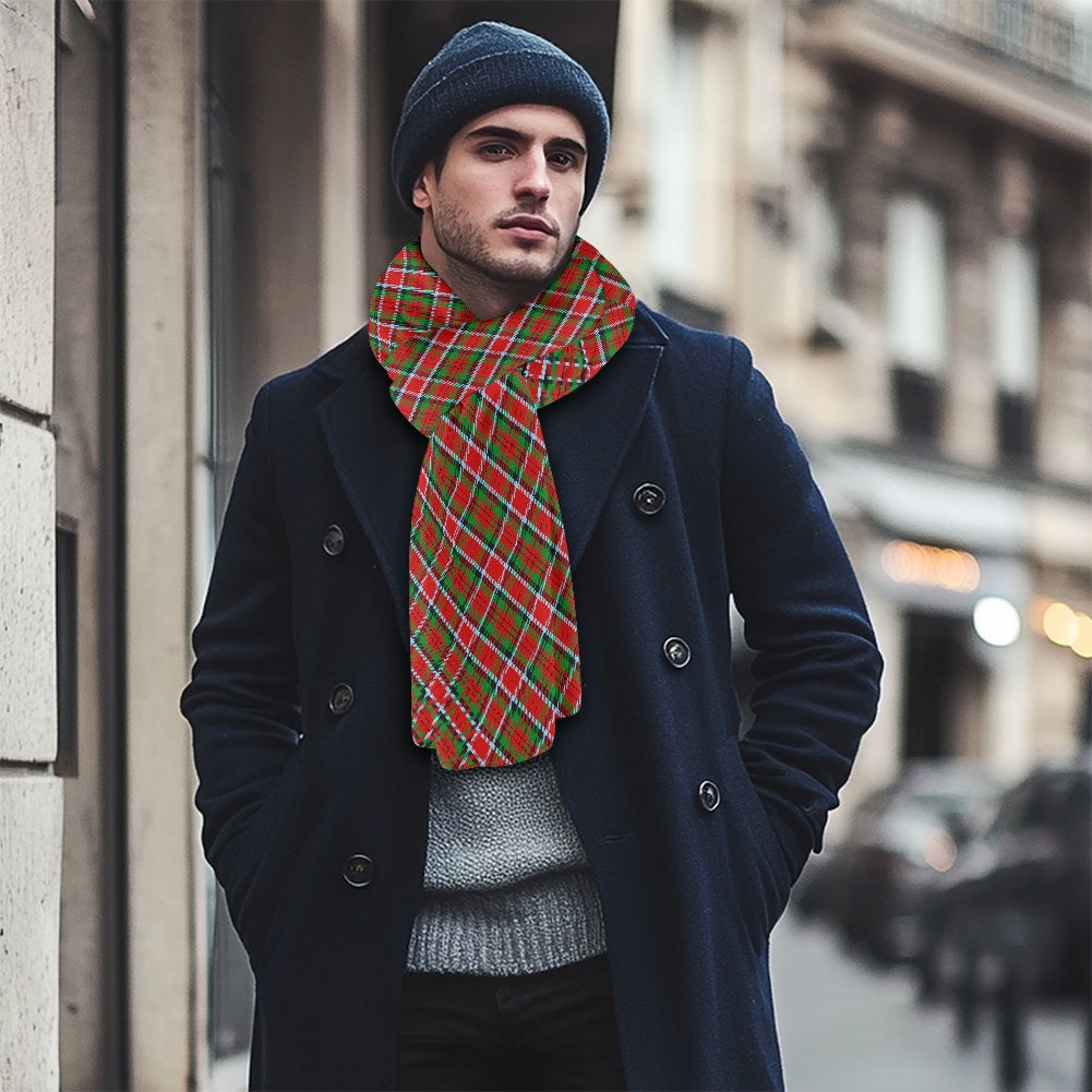 Clan Spens Tartan Fluffy scarf