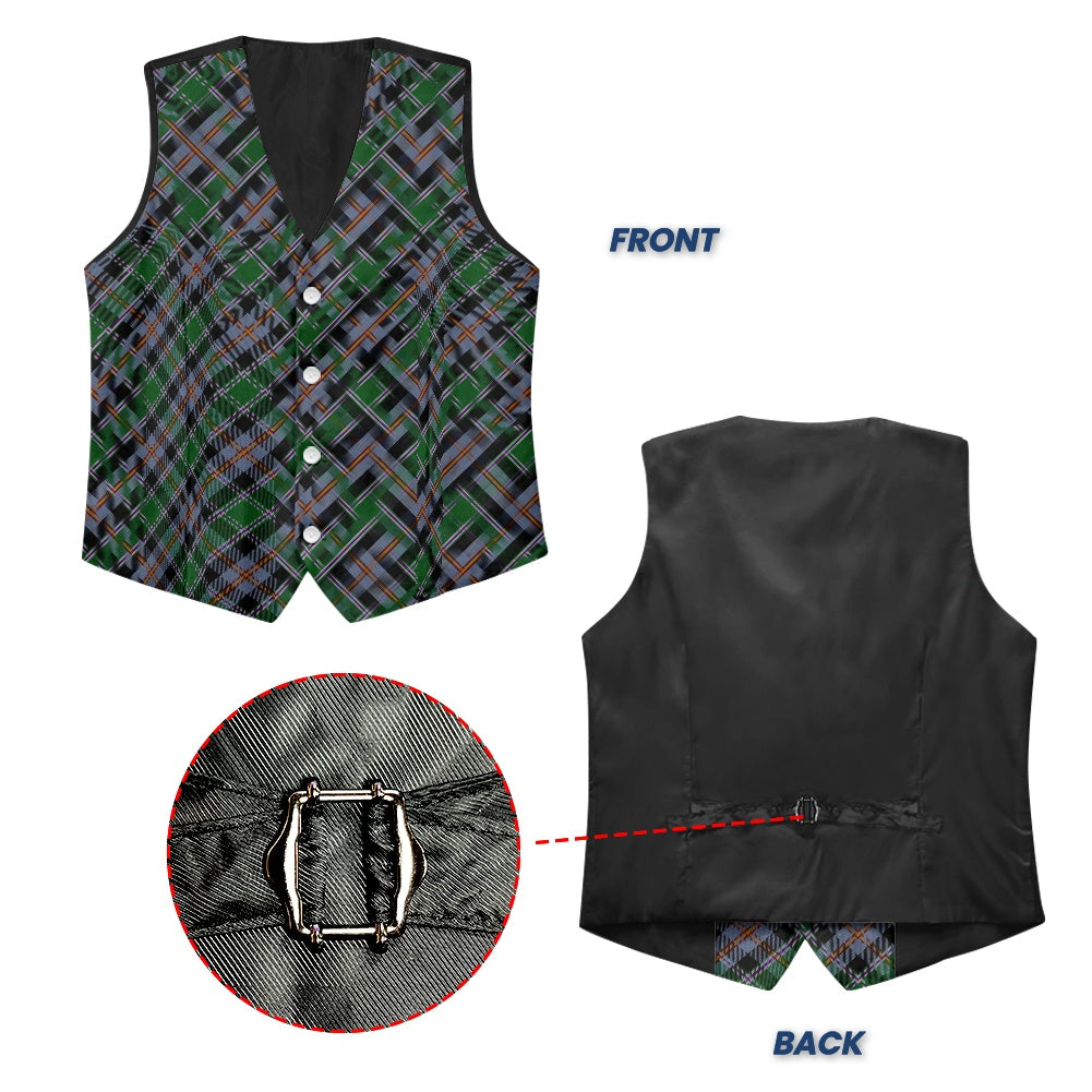 US State - Colorado Tartan Suit vest jacket