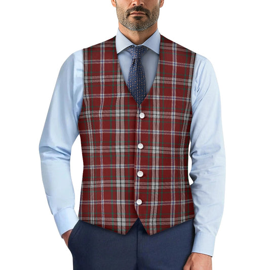 Breizh | Breton | Bretagne Bro-Zol Tartan Suit vest jacket