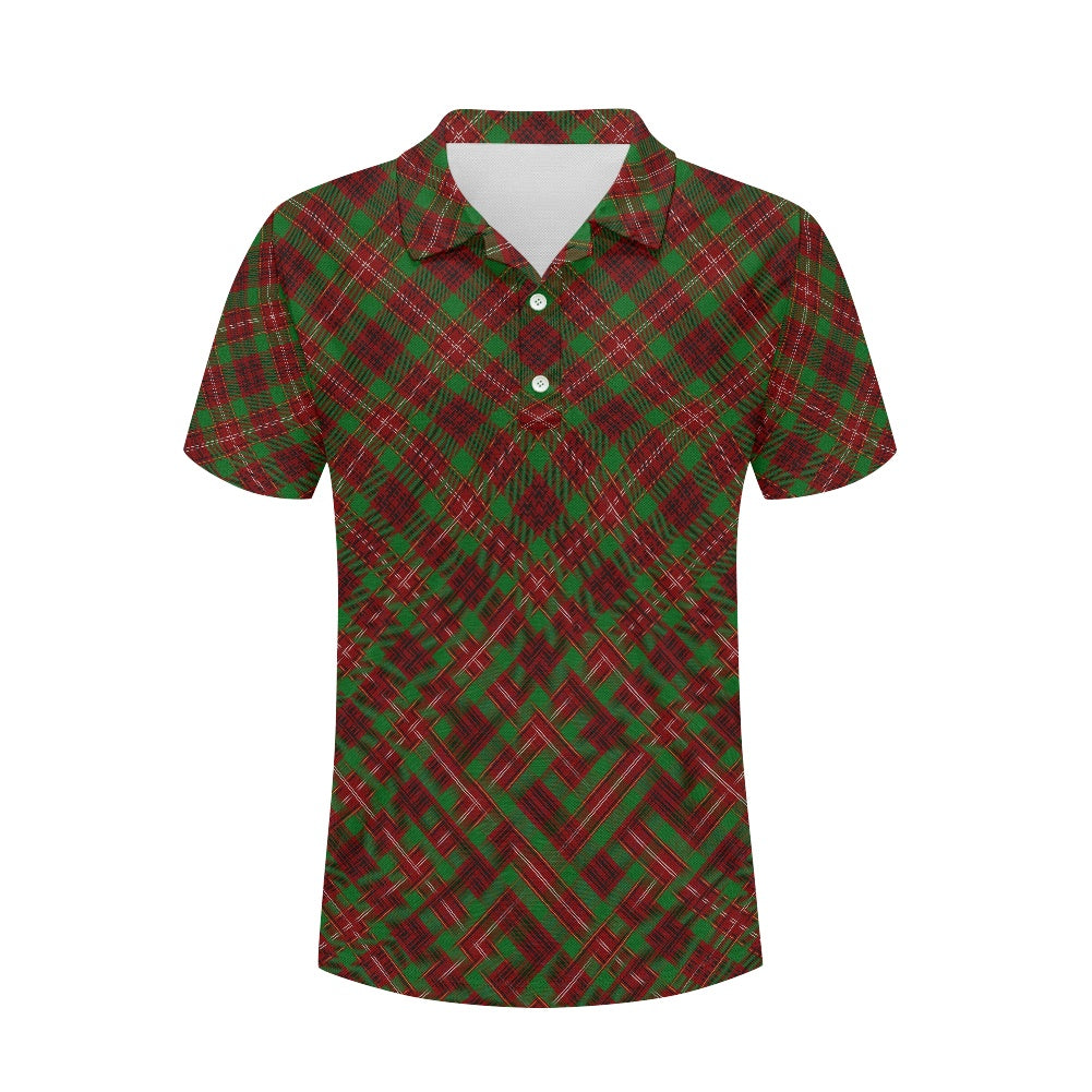 Clan Ainslie Tartan Polo Shirt
