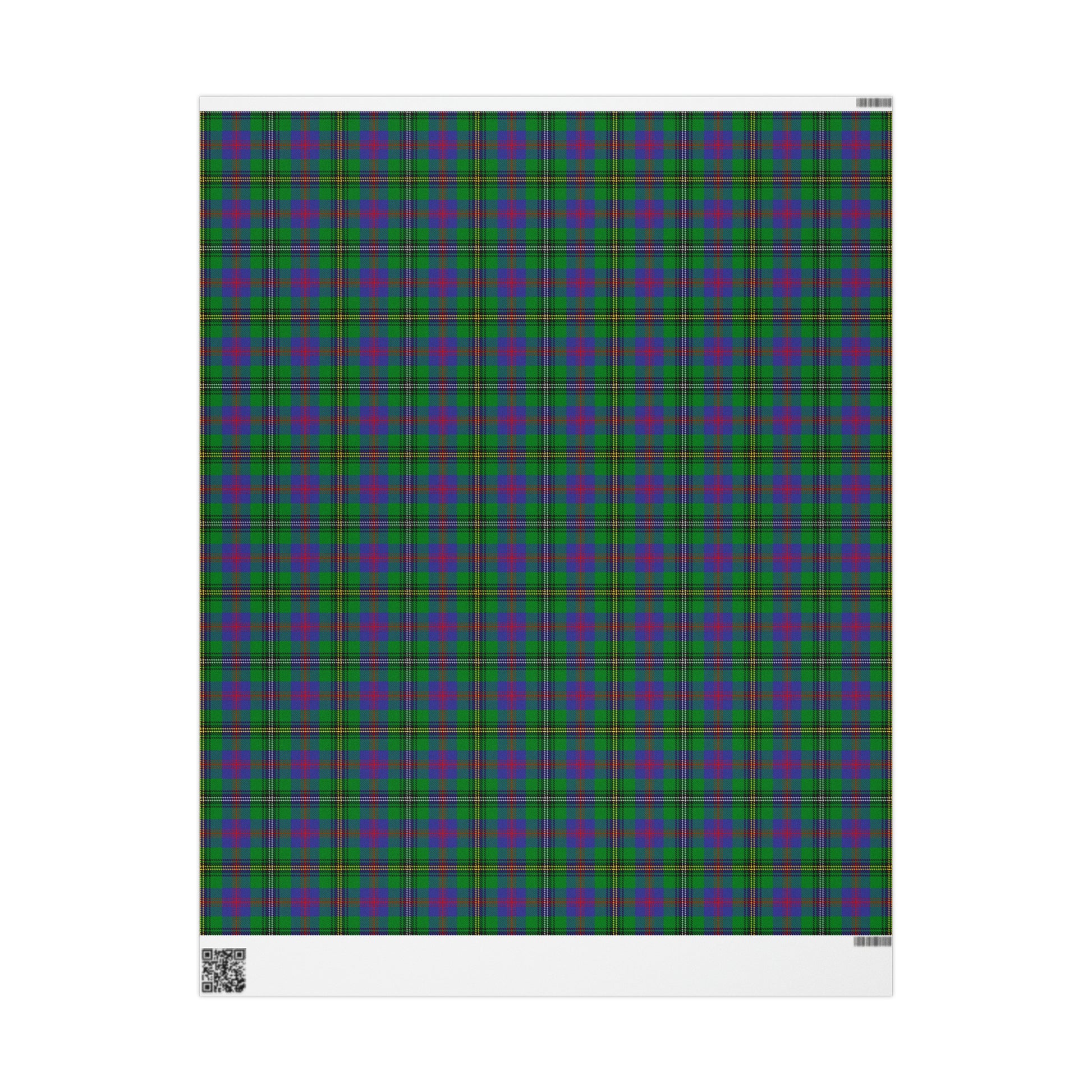 Clan Wood Tartan Wrapping Papers