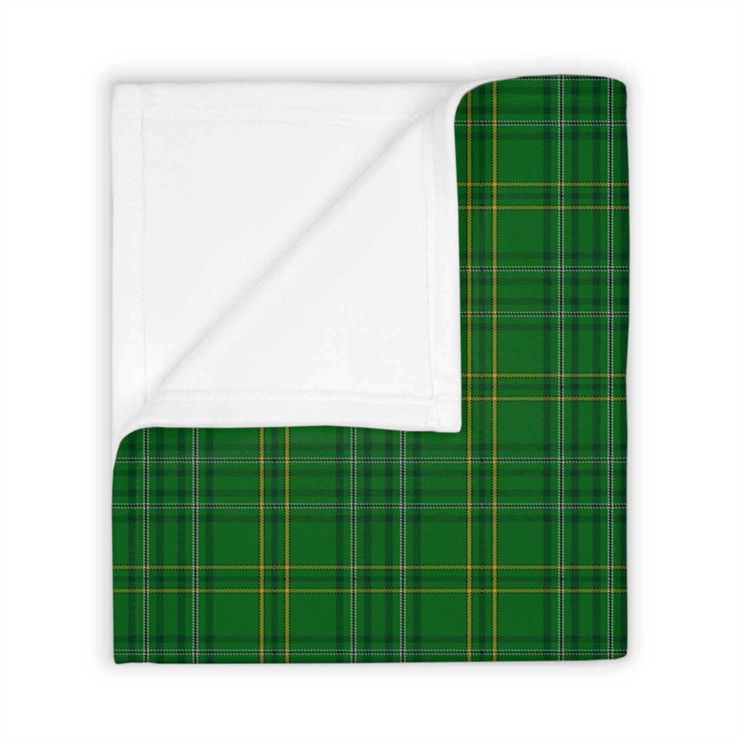Irish County Wexford Tartan Throw Blanket