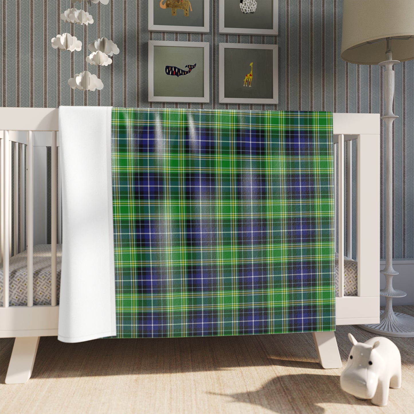 Clan MacKellar Tartan Throw Blanket