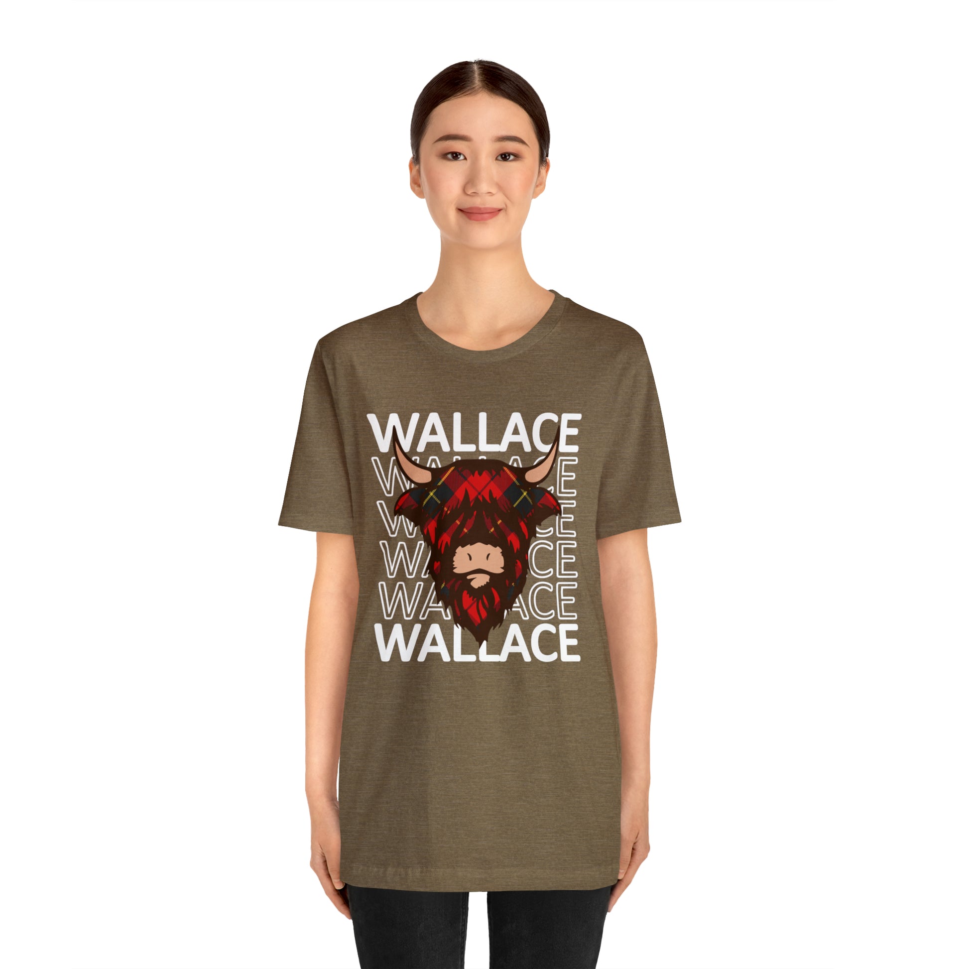 Clan Wallace | Hairy Coo | Unisex T-Shirt