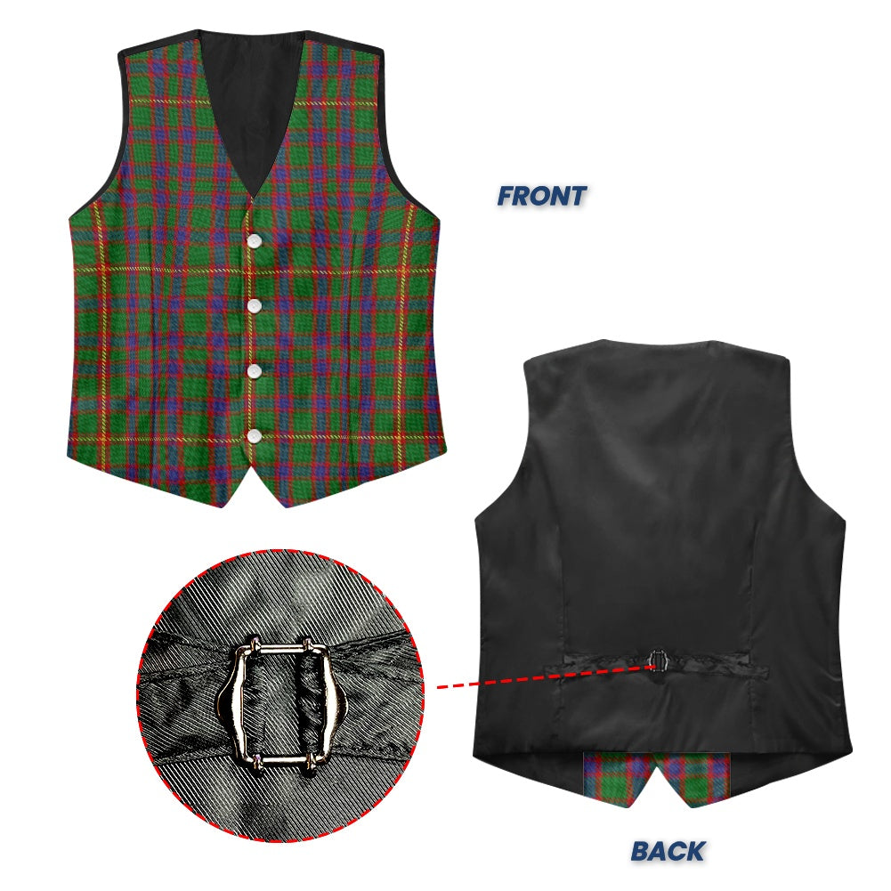 Clan Hall Tartan Suit vest jacket