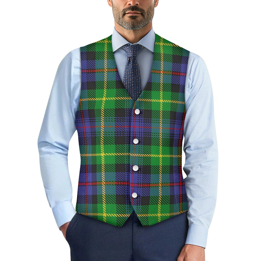 Clan Farquharson Tartan Suit vest jacket
