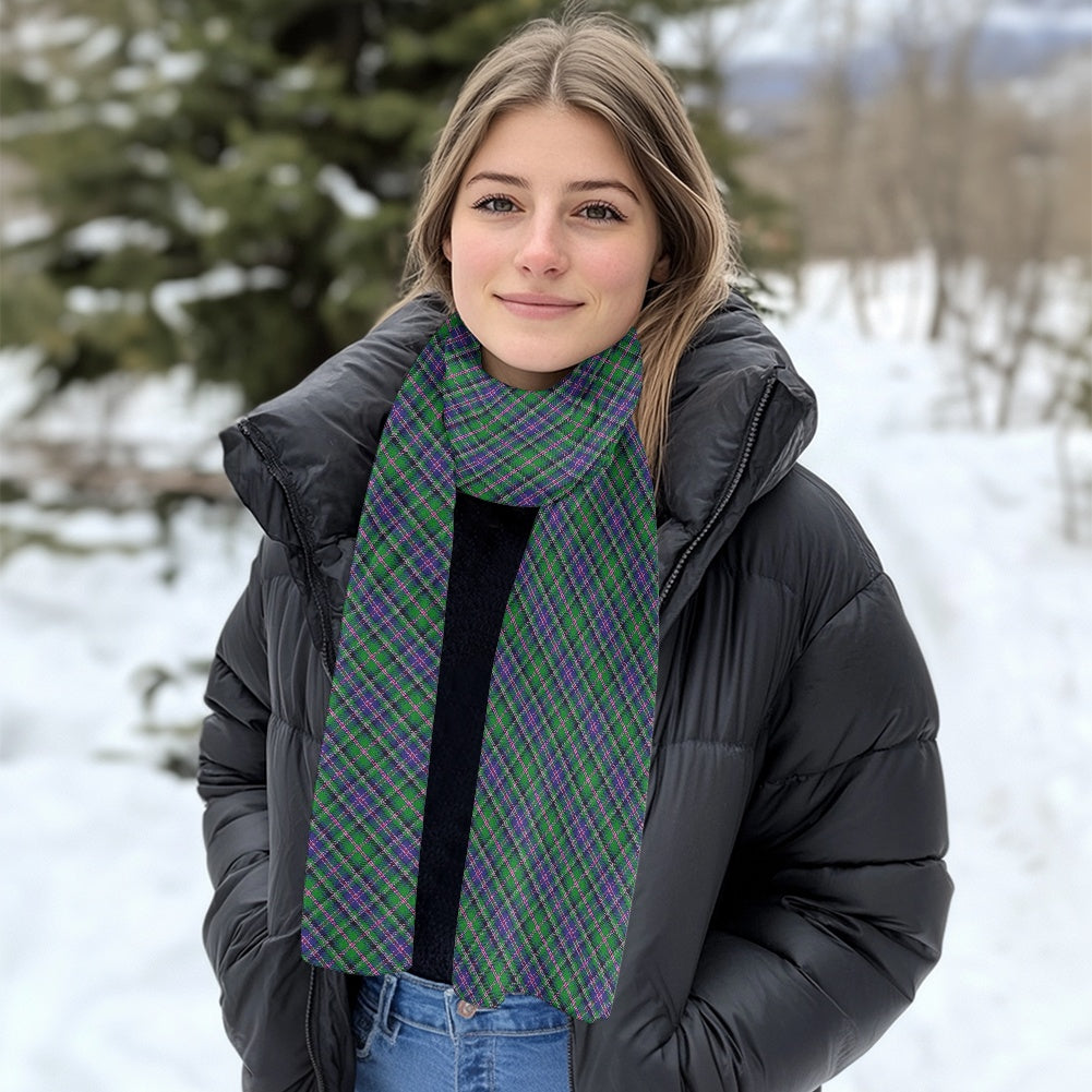 Clan Cooper Tartan Fluffy scarf