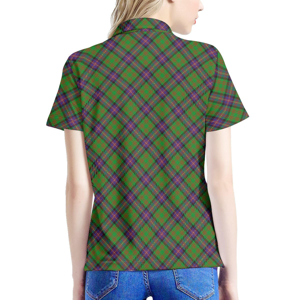 Clan Cochrane Tartan Women's Polo Shirt