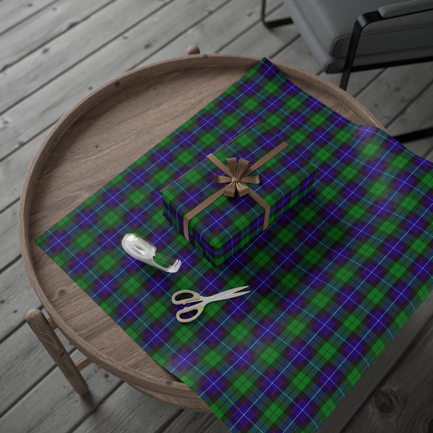 Clan Hunter Tartan Wrapping Papers
