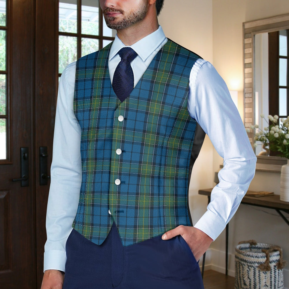 US State - Rhode Island Tartan Suit vest jacket