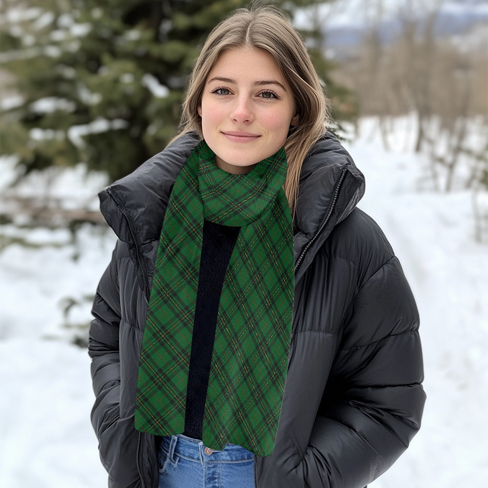Clan Bannerman Tartan Fluffy scarf