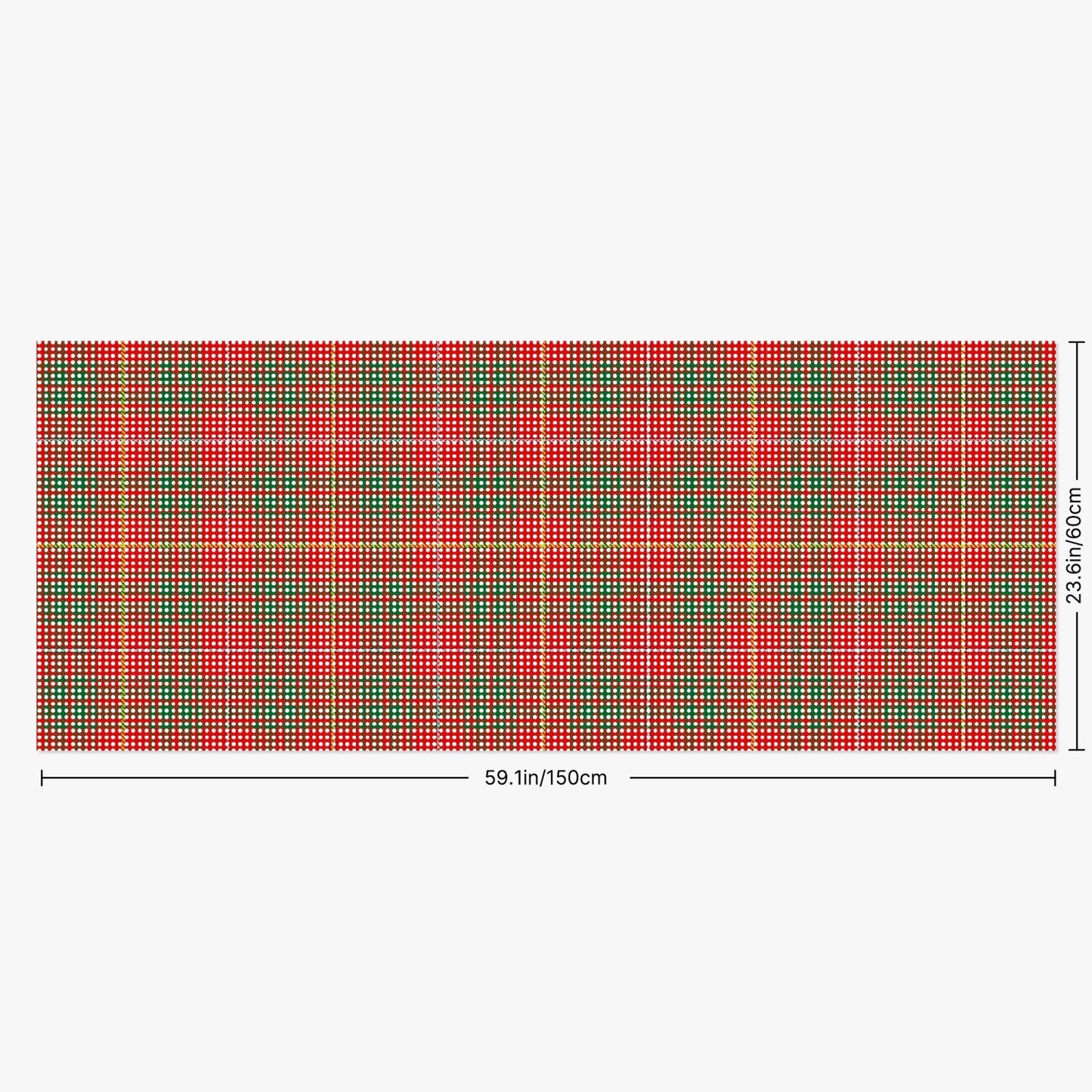 Clan Bruce Tartan Rear Window Decal