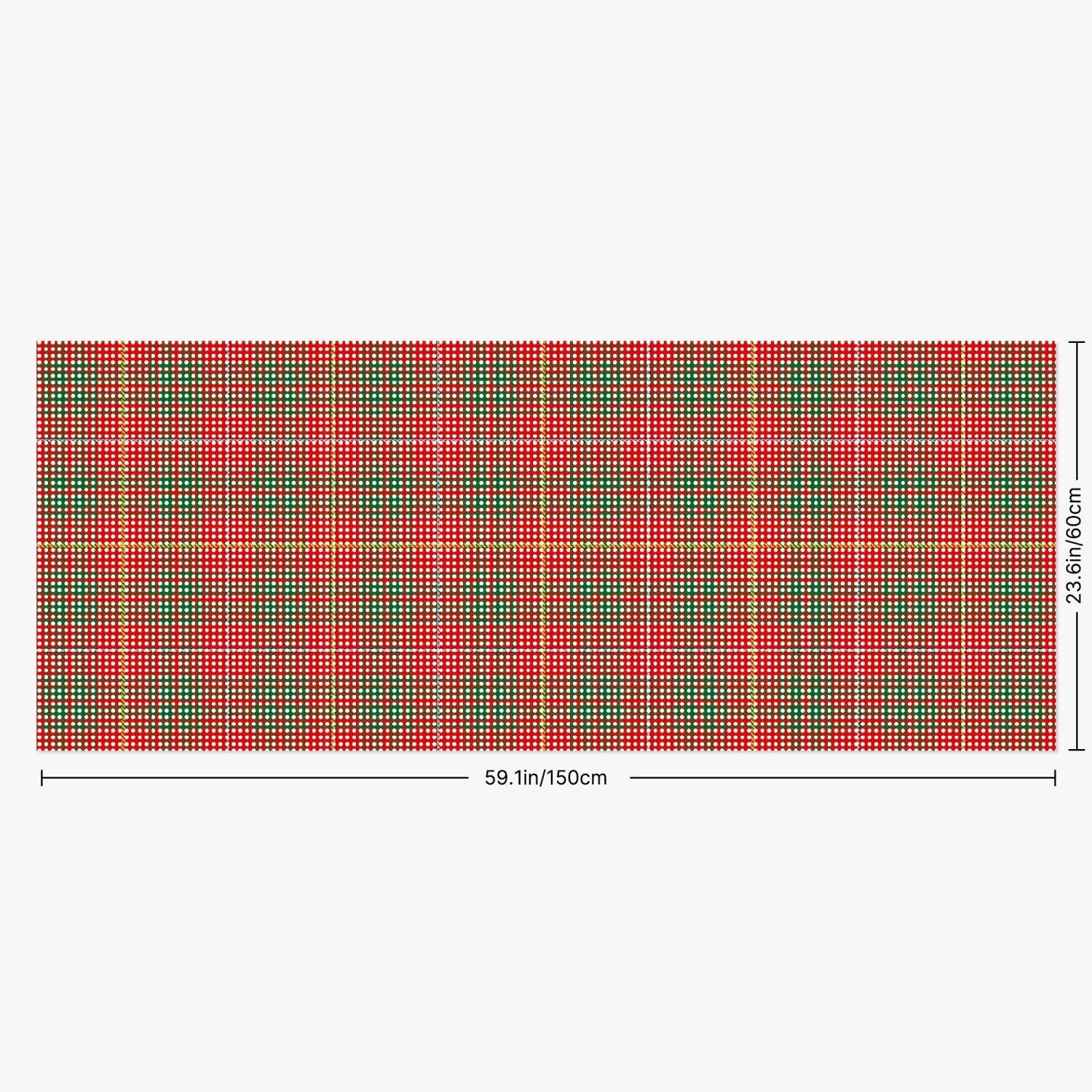 Clan Bruce Tartan Rear Window Decal