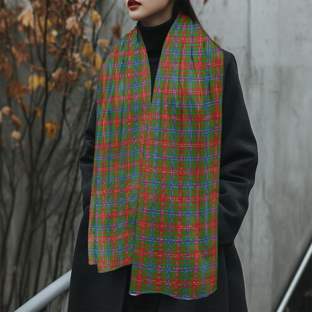 Clan Wilson Tartan Fluffy scarf