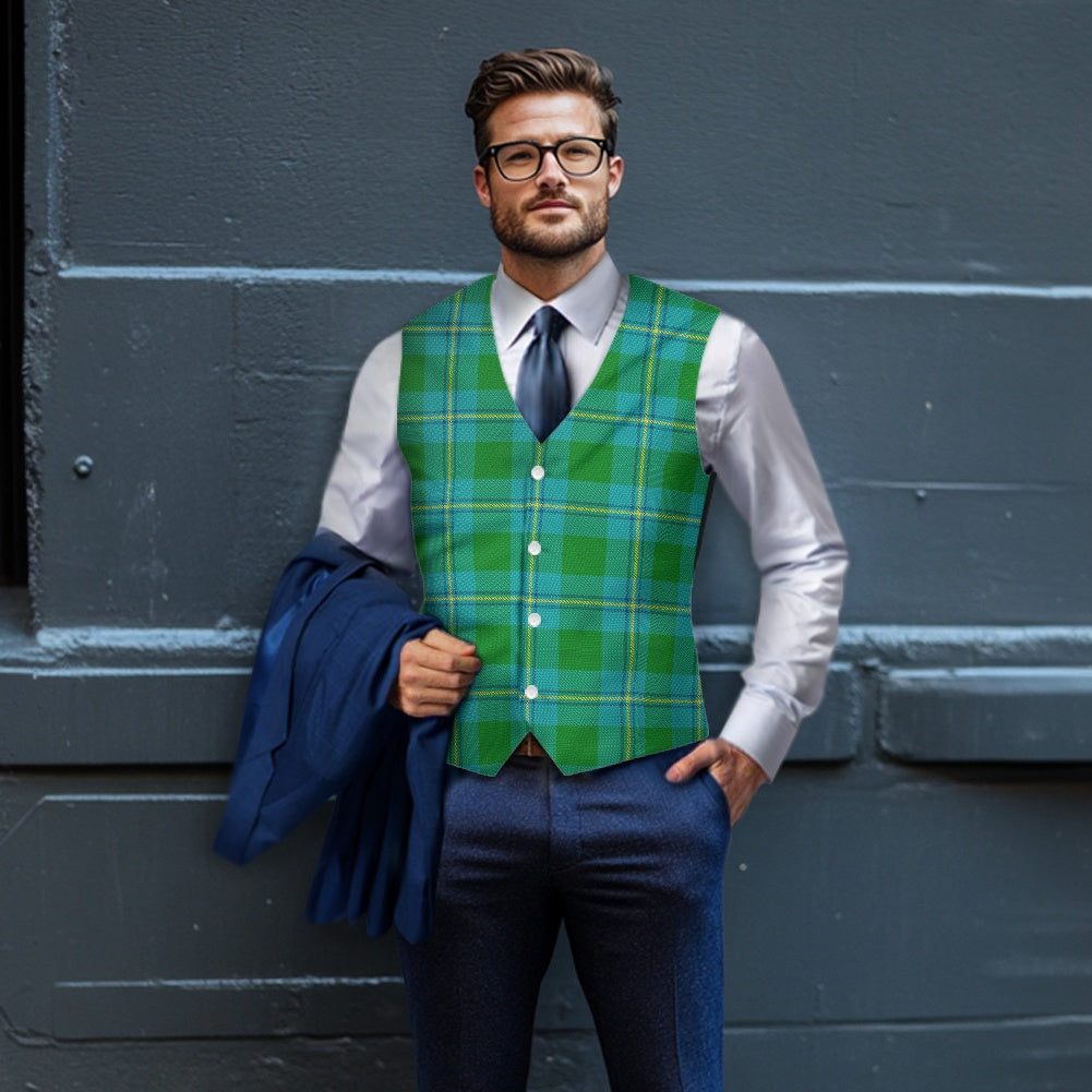 Clan Irving Tartan Waistcoat
