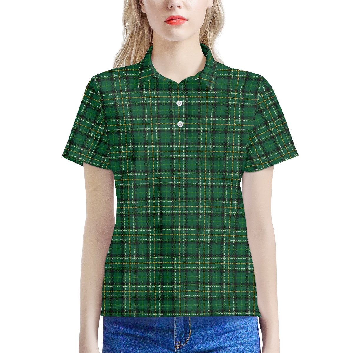 Celtic Tartan Women's Polo Shirt