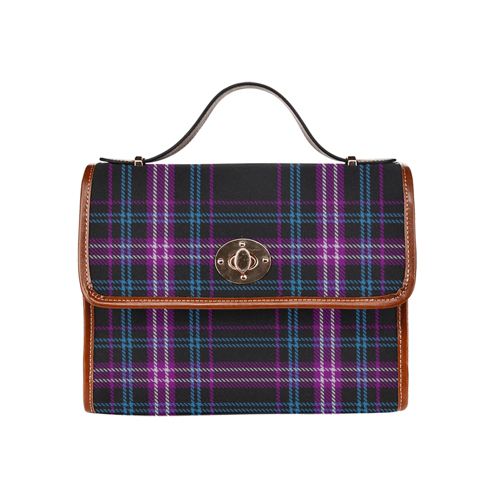 Clan Ironside Tartan Canvas Handbag