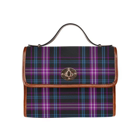 Clan Ironside Tartan Canvas Handbag