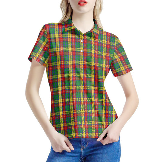 Clan Buchanan Tartan Women's Polo Shirt